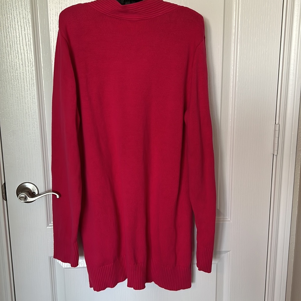 Pendleton Pink Cardigan Sweater XL - Picture 2 of 7